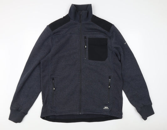 Trespass Men's Grey XL Basic Jacket with Zipped Pockets