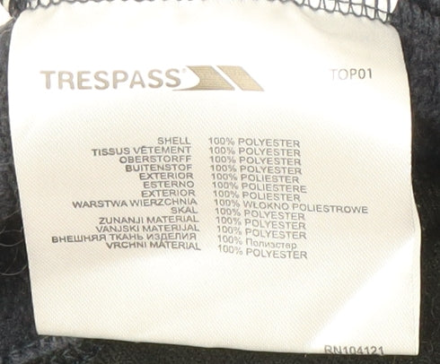 Trespass Men's Grey XL Basic Jacket with Zipped Pockets