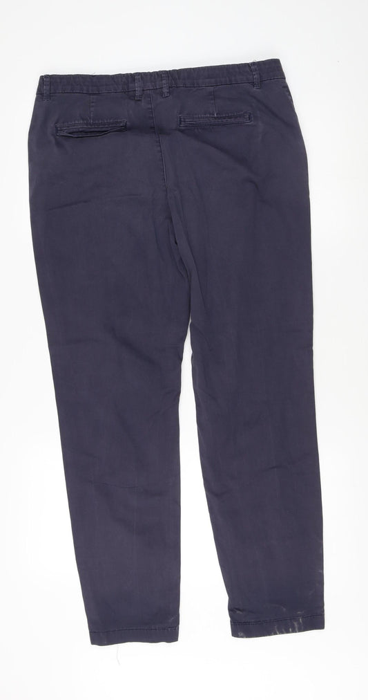 Fat Face Men's Blue Chino Trousers Size L