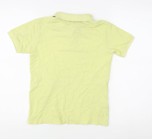 Lacoste Boys Yellow Polo Shirt - Size 12 Years, Casual Style