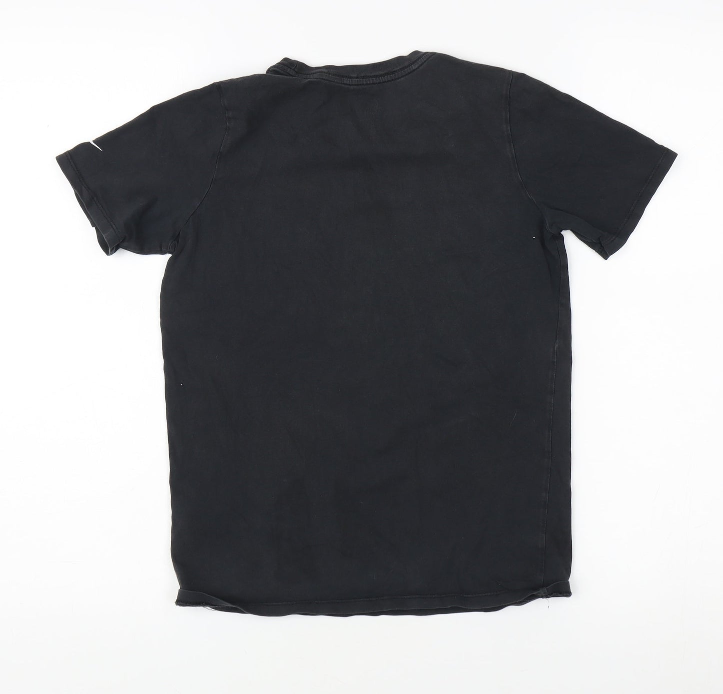 Nike Men's Black Athletic Fit Logo T-Shirt M