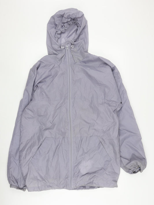 Mountain Pass Women's Grey Hooded Jacket, Size M
