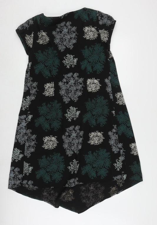 Laura Ashley Women's Multicoloured Floral Shift Dress Size 10