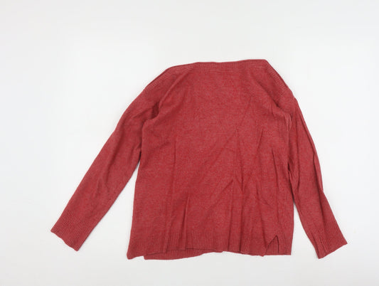 White Stuff Women's Red Jumper, Size 8, Cashmere Blend