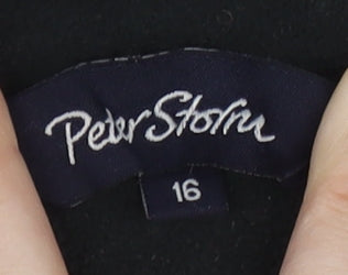 Peter Storm Women's Black Sweatshirt Size 16