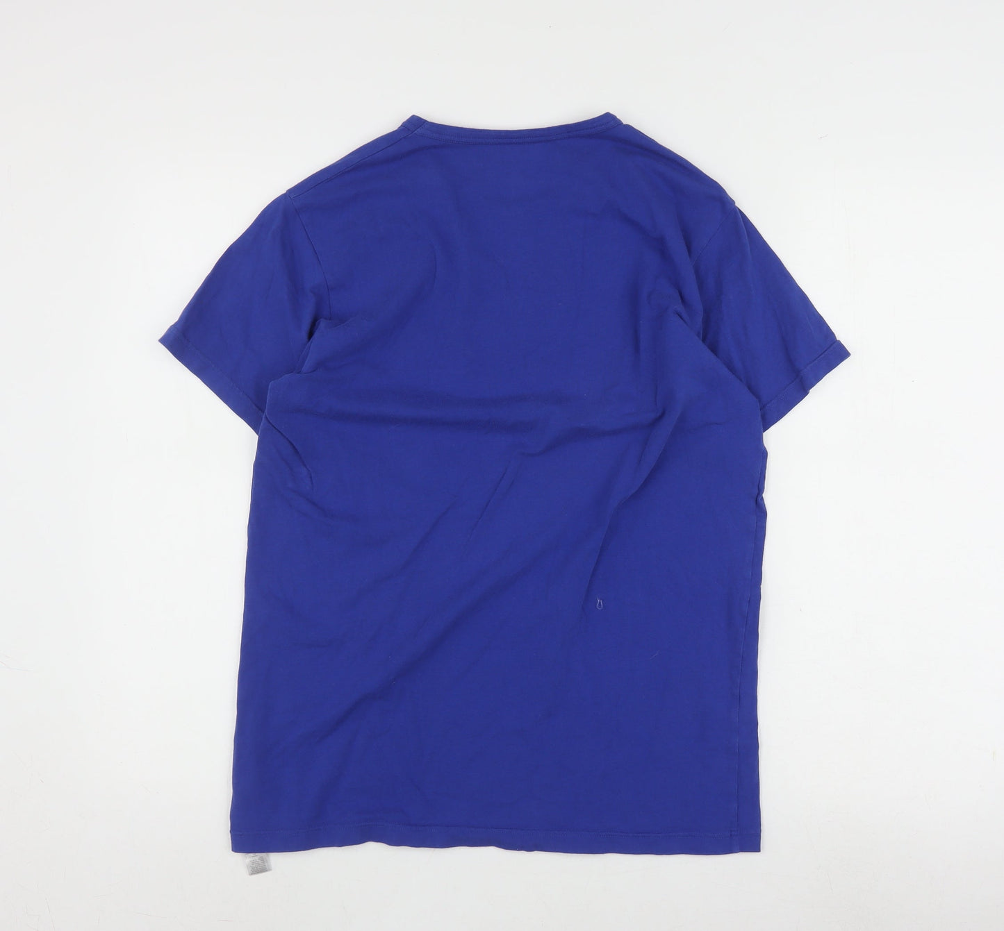Emporio Armani Men's Blue L Crew Neck T-Shirt