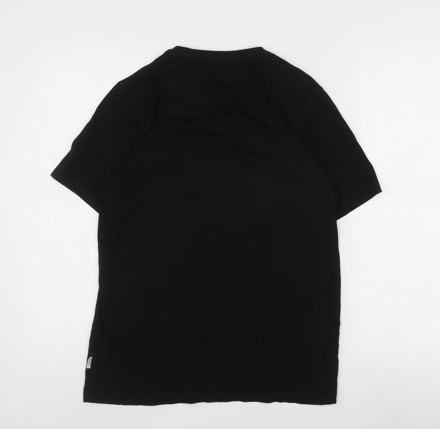 Jack & Jones Men's M Black Graphic T-Shirt