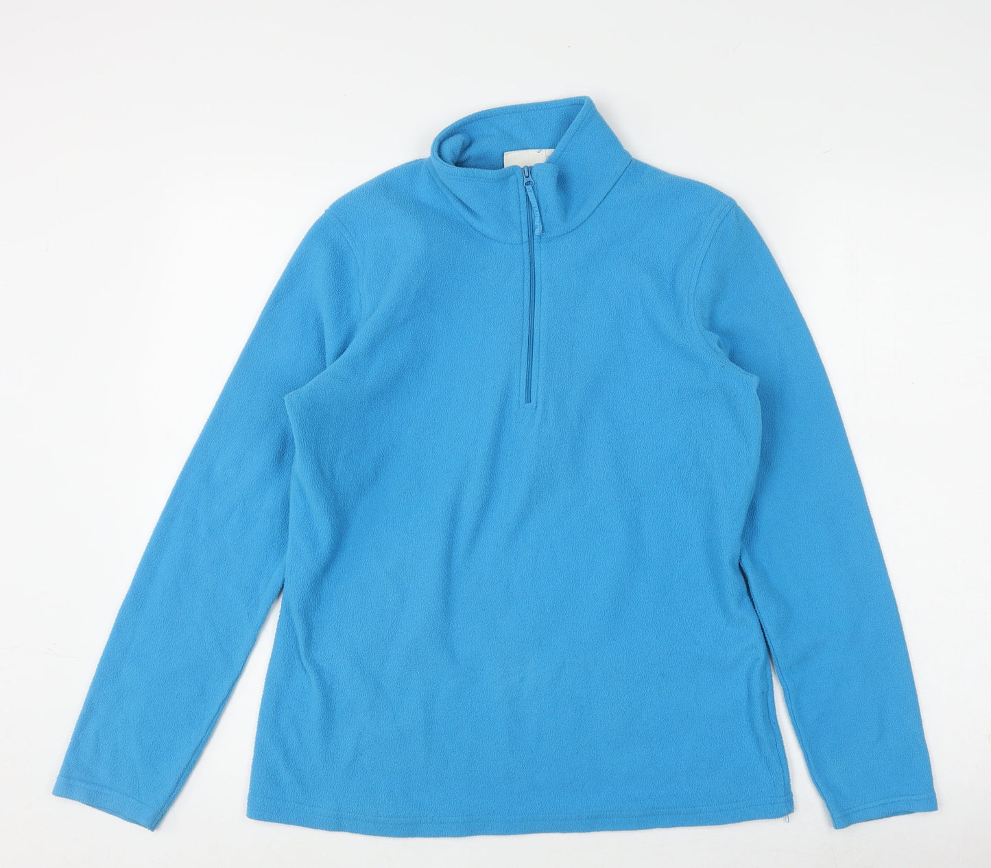 Mountain Warehouse Men's Blue Medium 1/4 Zip Fleece Pullover