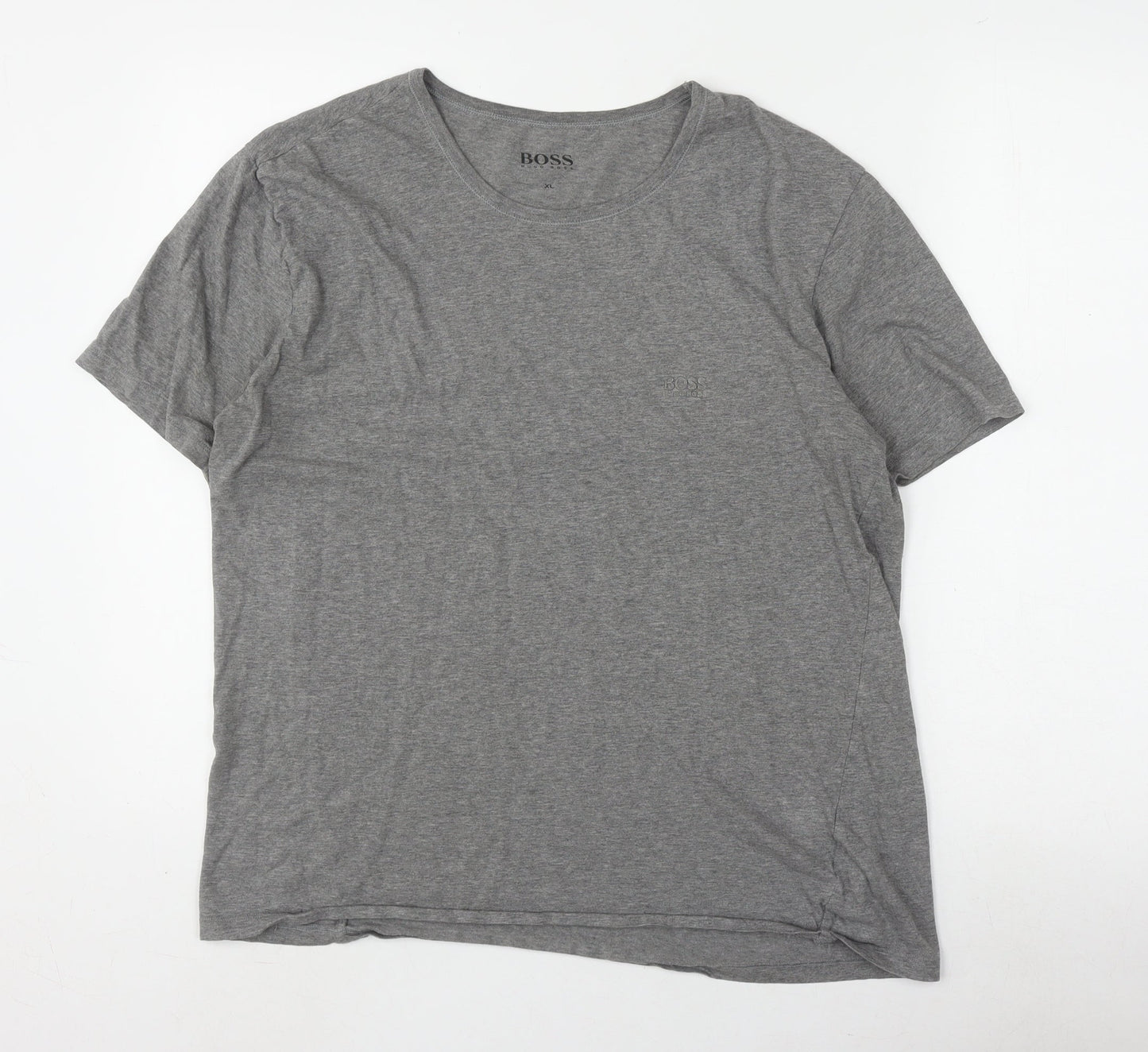 Hugo Boss Men's Grey XL Short Sleeve T-Shirt