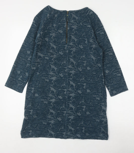 White Stuff Women's Blue Shift Dress Size 10