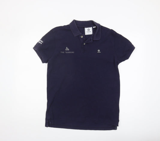 TOG24 Men's Blue Polo, S, Casual, Short Sleeve