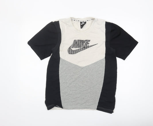 Mens UK Size S Nike Multicoloured Cotton T-Shirt