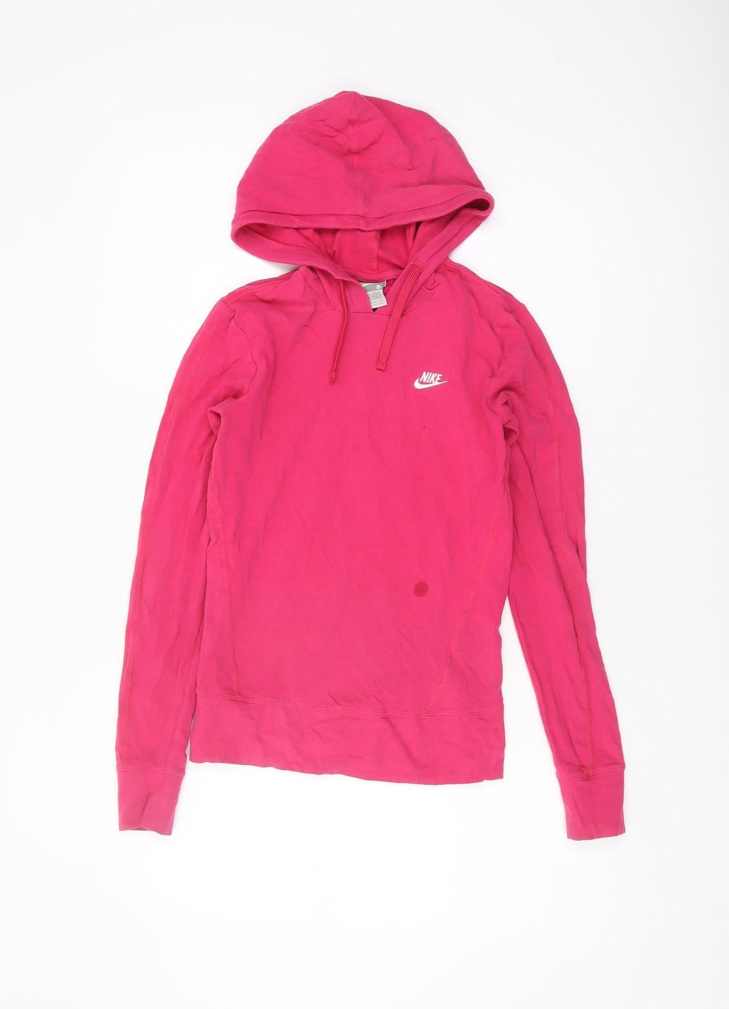 Nike Women's Pink Pullover Hoodie S