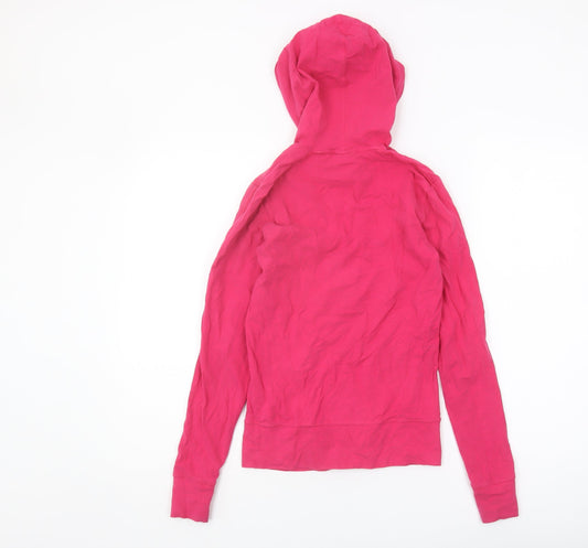 Nike Women's Pink Pullover Hoodie S