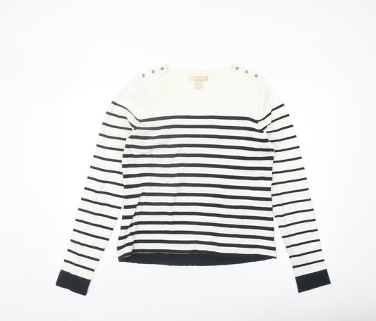 Banana Republic Women's XL Striped Pullover Jumper