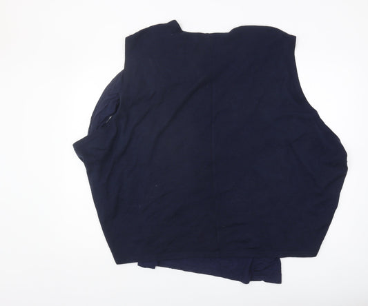 Womens UK Size L Klass Blue Polyester Blouse