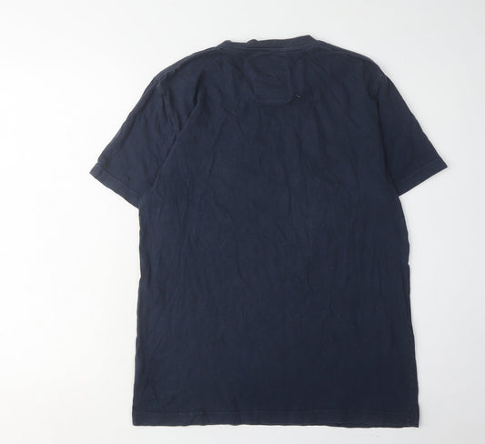 Crew Clothing Co. Men's Blue Medium T-Shirt
