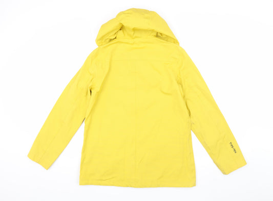 Trespass Women's Yellow Parka XS Waterproof Jacket