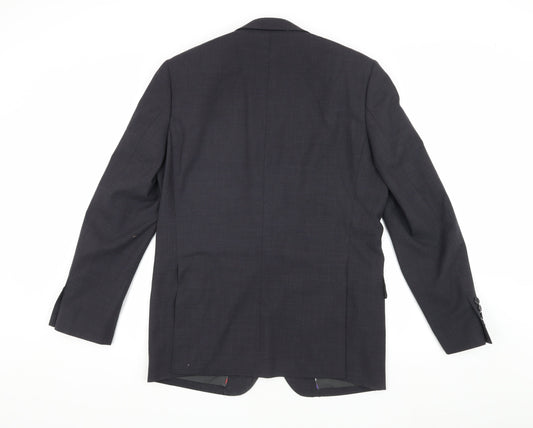 Jeff Banks Men's Grey Blazer, Size 38, Regular Fit