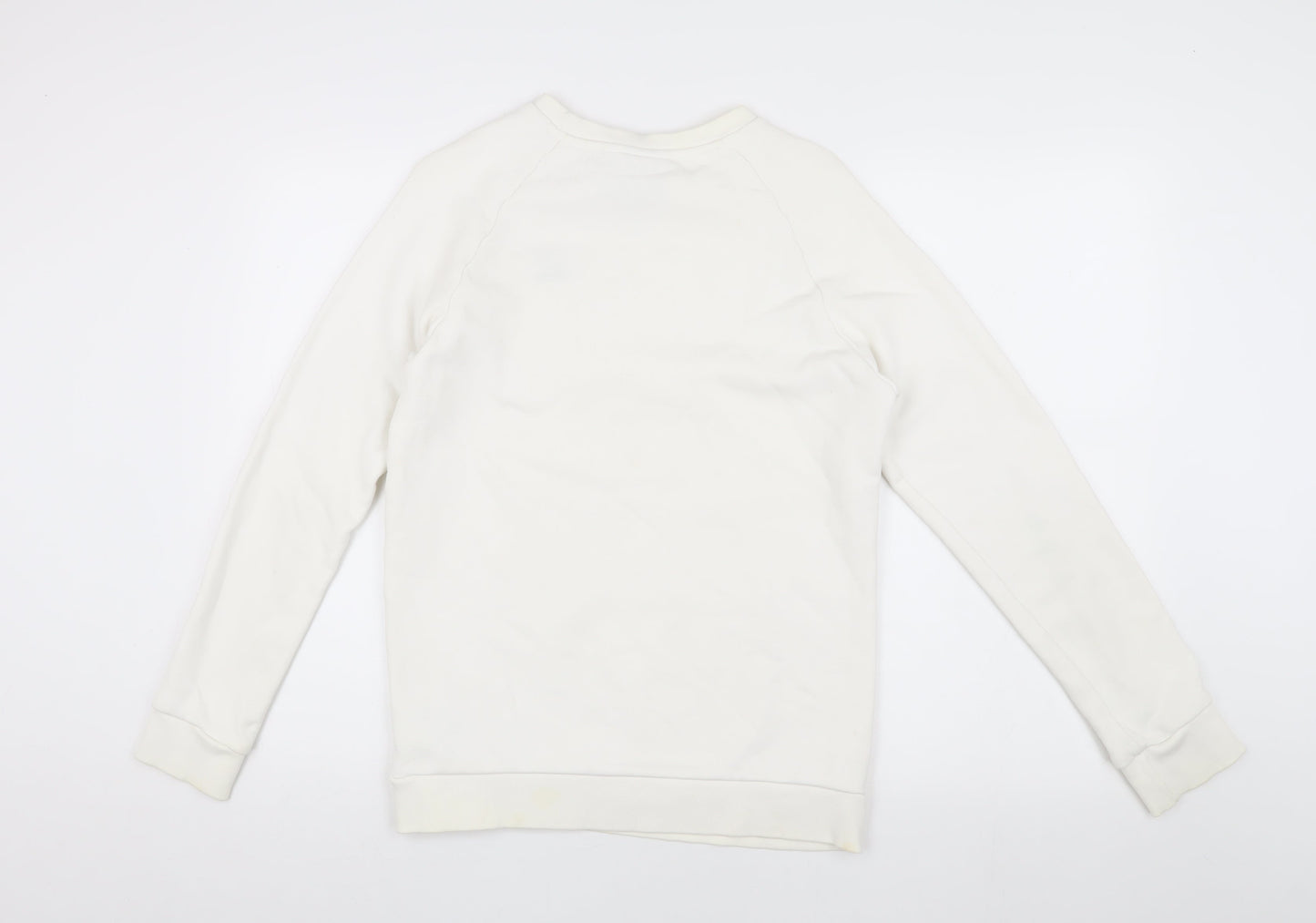 Adidas Men's White XS Pullover Sweatshirt