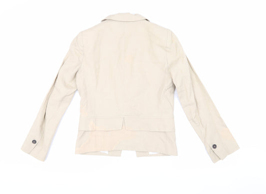 Comptoir des Cotonniers Beige Blazer, Women's Size 6, Classic