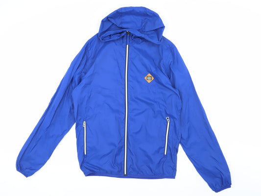 Jack & Jones Men's Blue M Windbreaker Jacket