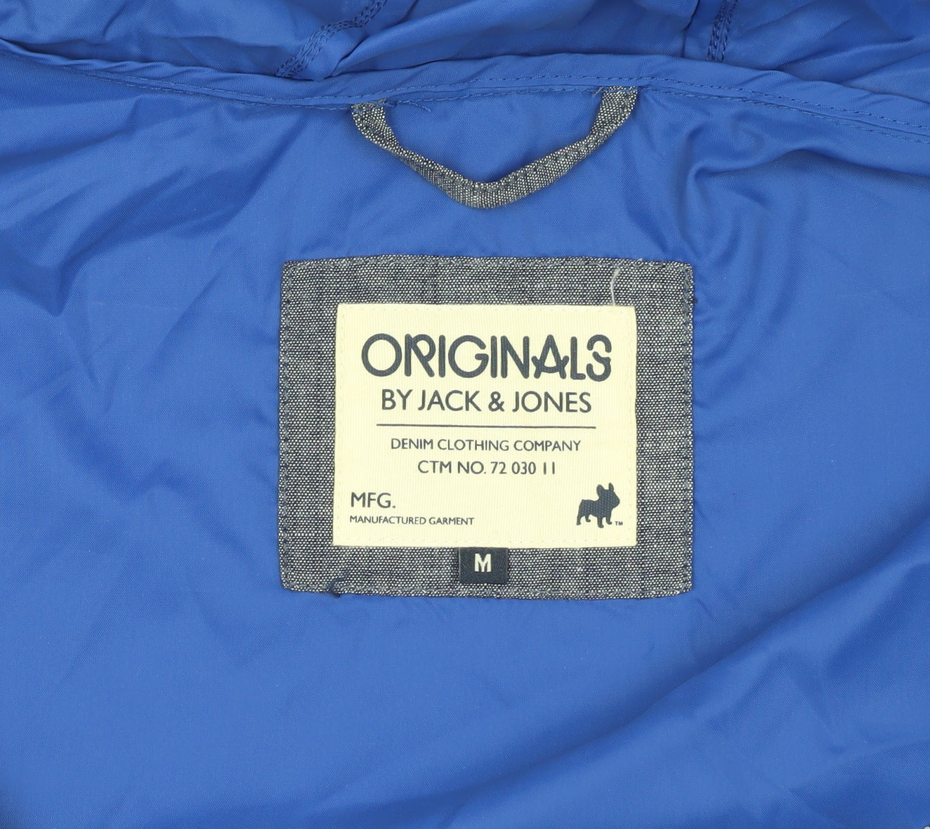 Jack & Jones Men's Blue M Windbreaker Jacket