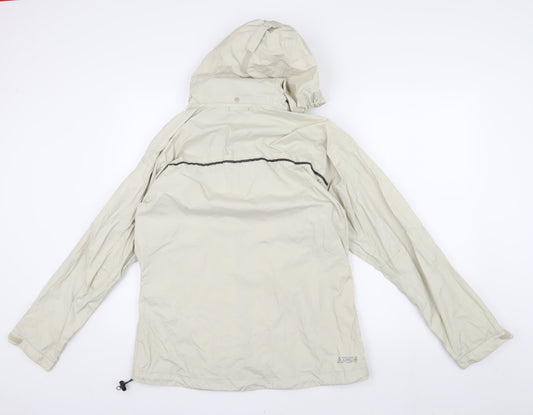 Womens UK Size L Regular Lowe Alpine Beige Nylon Jacket