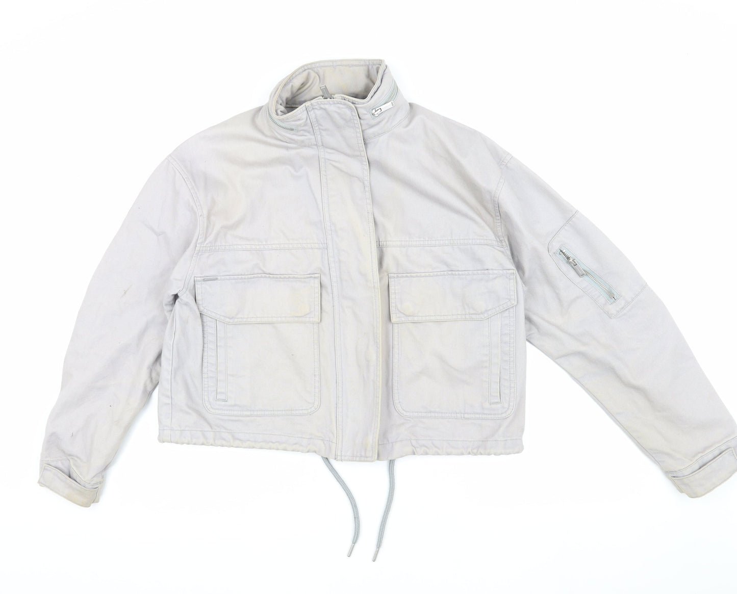 Superdry Men's Grey XS Cotton Basic Jacket