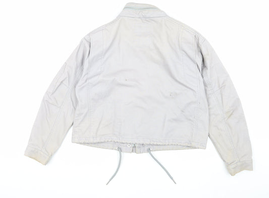 Superdry Men's Grey XS Cotton Basic Jacket