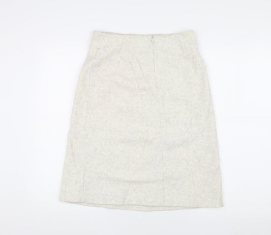 Armani Exchange Women’s Ivory Pencil Skirt - M