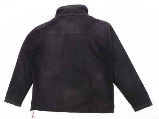 Hi Gear Men's XL Black Fleece Jacket - Autumn/Winter