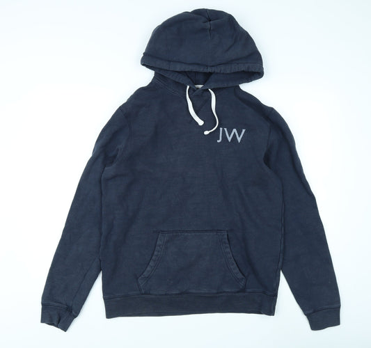 Jack Wills Men's Blue Pullover Hoodie M