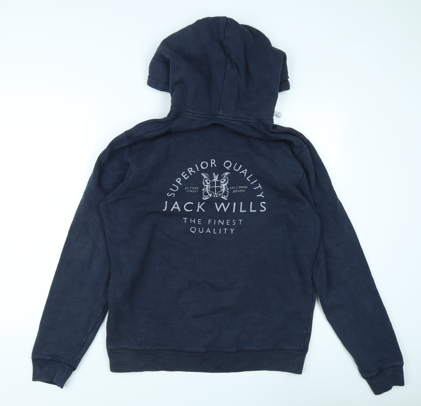Jack Wills Men's Blue Pullover Hoodie M