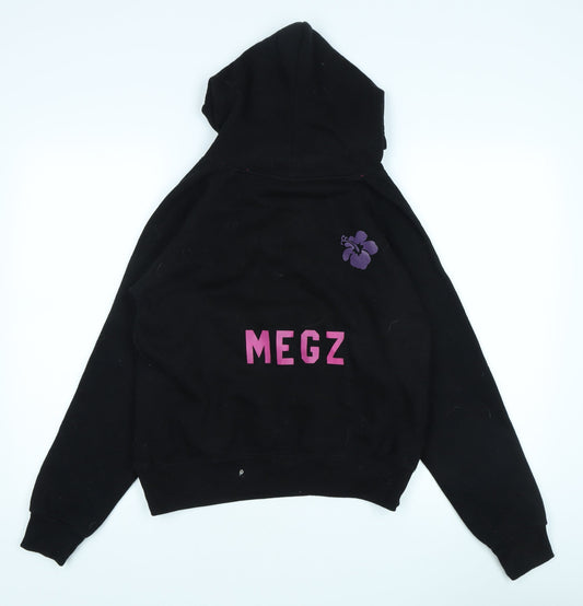 No Worries Unisex Black Hoodie M/L Graphic Logo