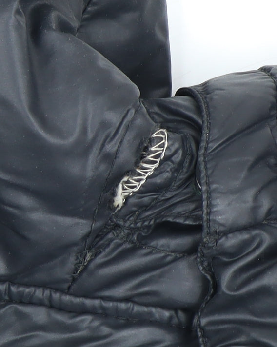 Tommy Hilfiger Women's Black Puffer Jacket, XS