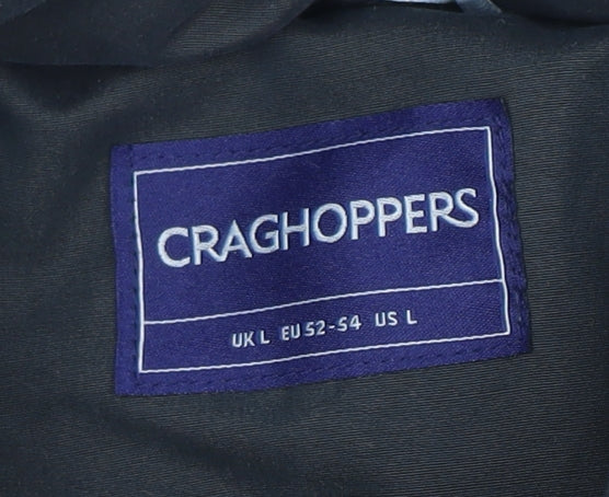 Craghoppers Men's Black Puffer Jacket L, Winter Wear