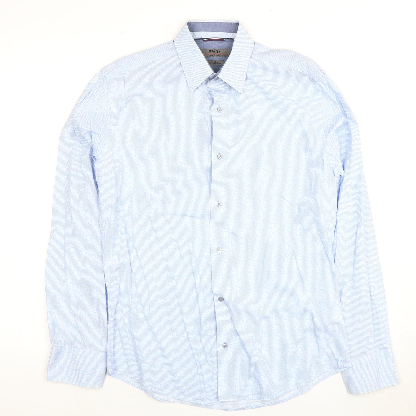 Jeff Banks Men's Blue Dress Shirt Size S