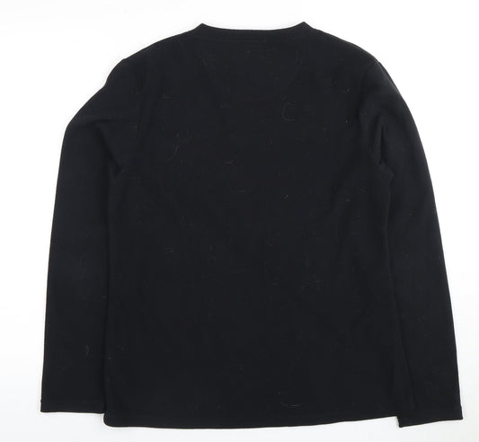 Peter Storm Women's Black Pullover Sweatshirt - Size 12