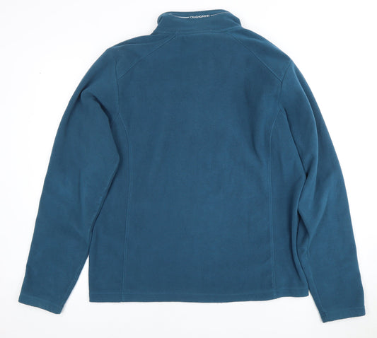 Craghoppers Men's Blue 1/2 Zip Fleece Sweatshirt L