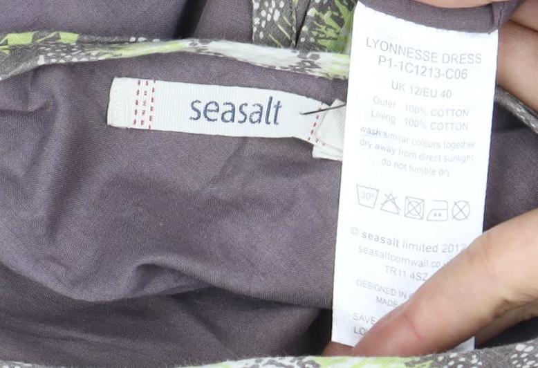 Seasalt Women's Multicoloured A-Line Dress, Size 12