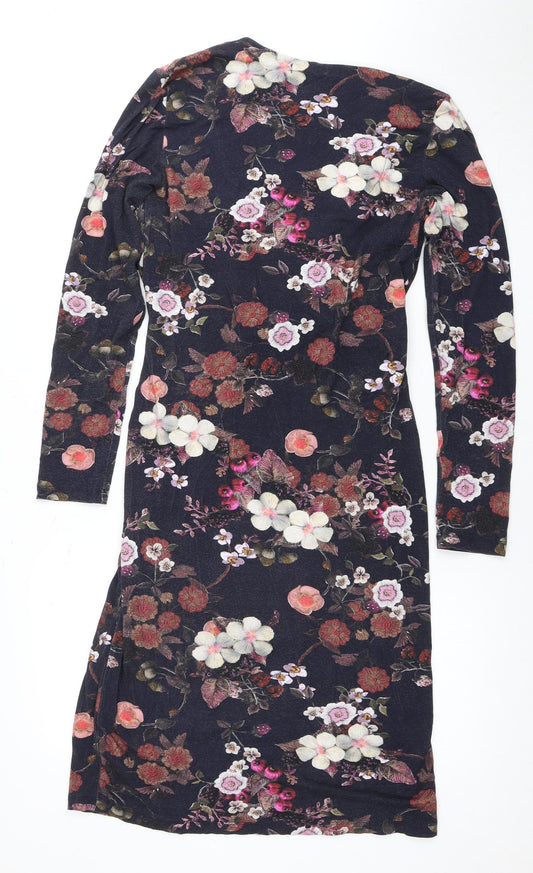 Joe Browns Women's Multicoloured Floral Dress Size 12