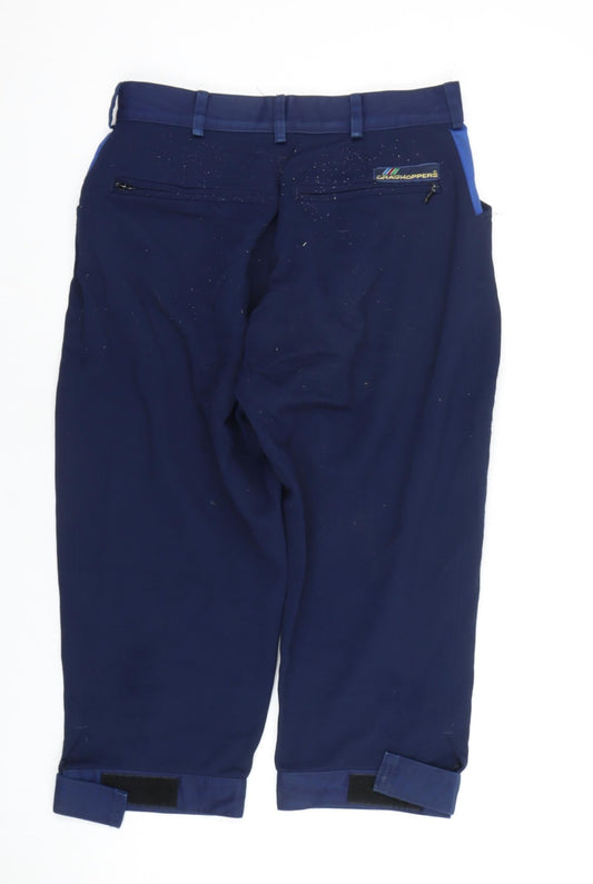 Grasshoppers Women's Blue Biker Shorts Size 12