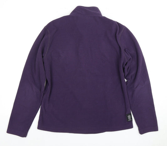 Lowe Alpine Women's Purple 1/4 Zip Pullover M