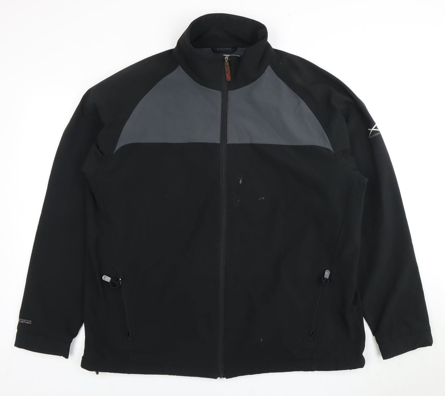 Regatta Men's Black Soft Shell Jacket 2XL Casual