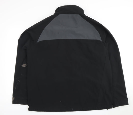 Regatta Men's Black Soft Shell Jacket 2XL Casual