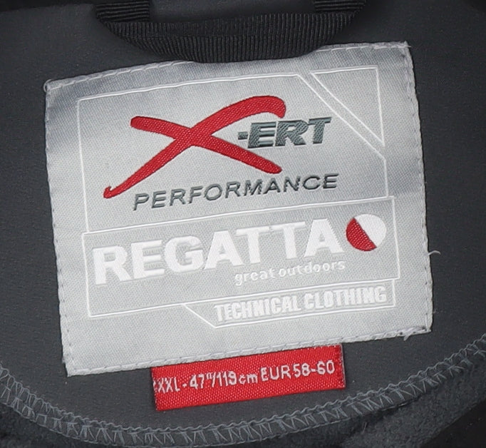 Regatta Men's Black Soft Shell Jacket 2XL Casual