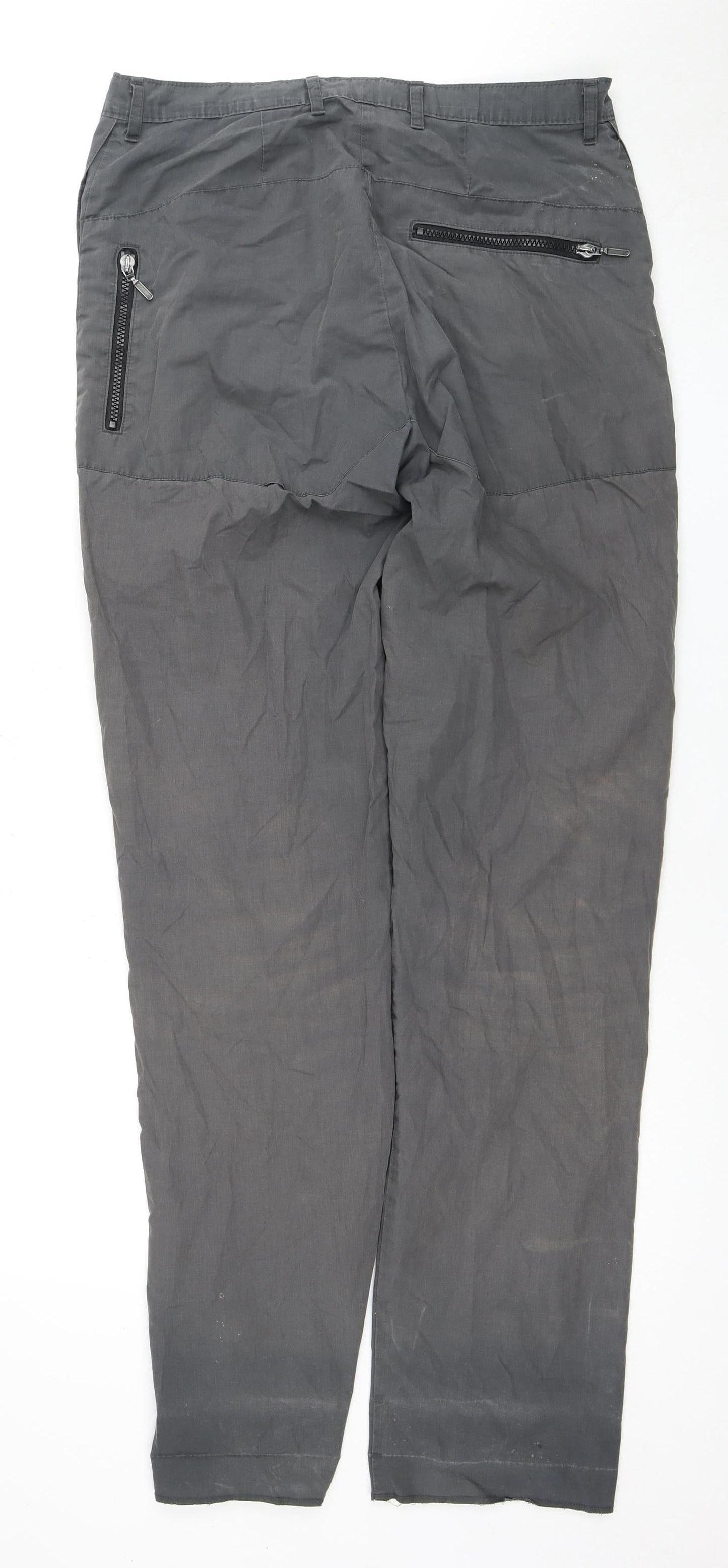 Rohan Men's Grey Cargo Trousers Size 34