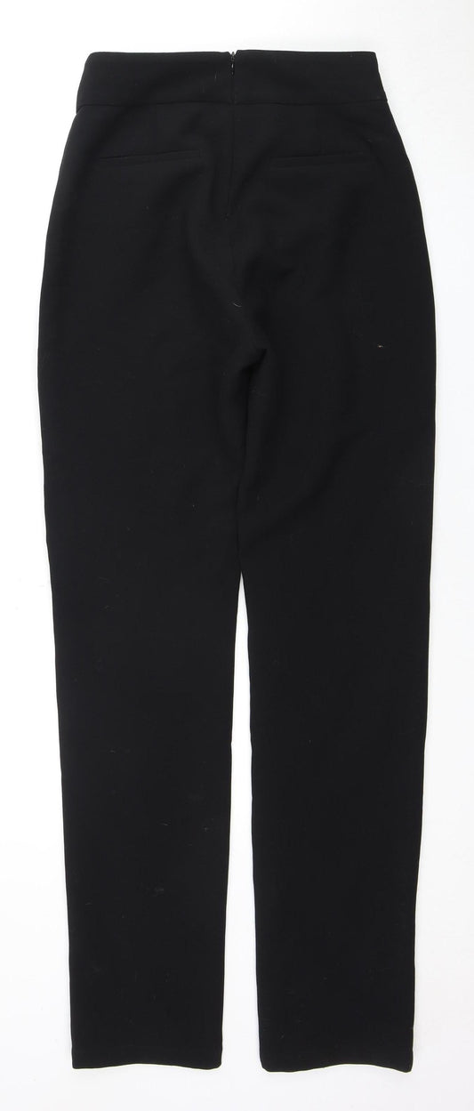 Odlumse London Women's Black Trousers, Size M, Zip Closure