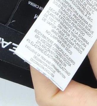 DKNY Jeans Women's Black Jeggings - Size M, Elastic Waist